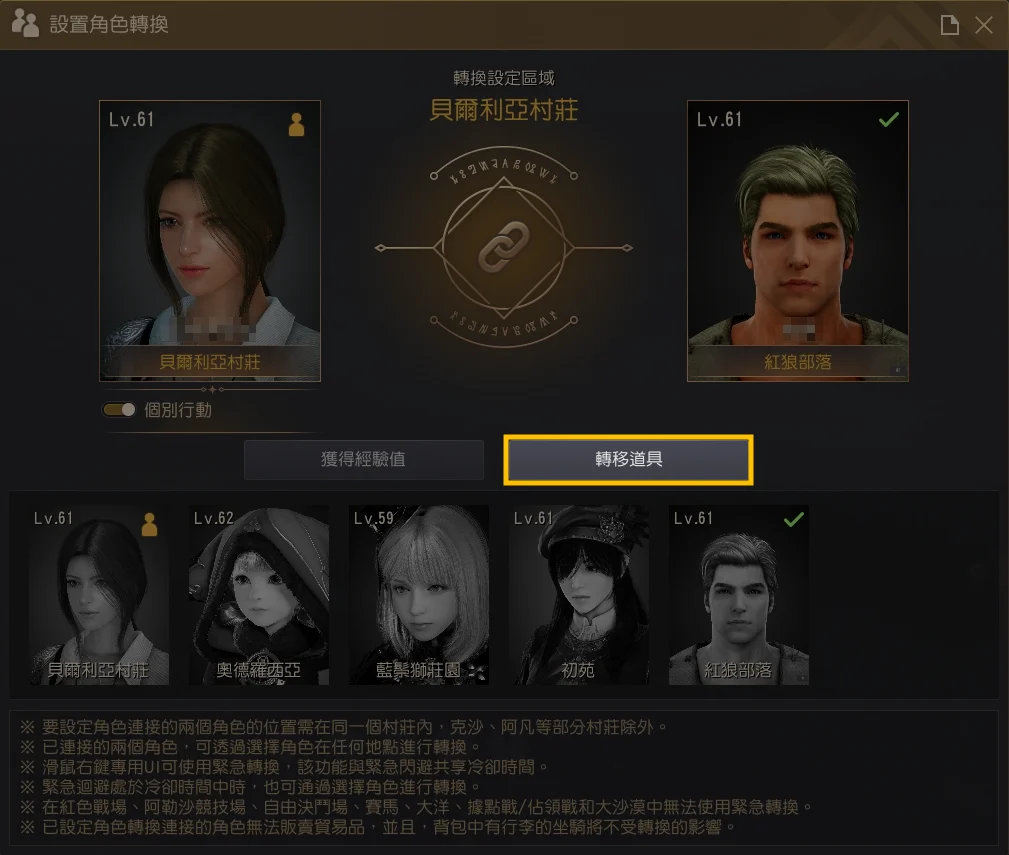 转换角色 · 图示 4