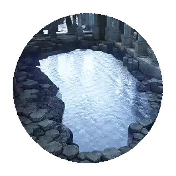 水中庭院知识图标