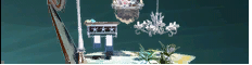 珊瑚光藍海螺小物件組合商品图标